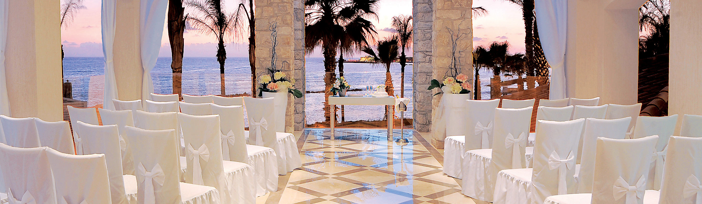 Book your wedding day in Alexander The Great Beach Hotel Paphos